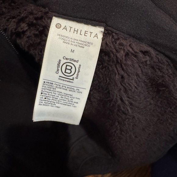 *NWOT* Athleta Westbound Sherpa Jacket size M - Picture 5 of 6